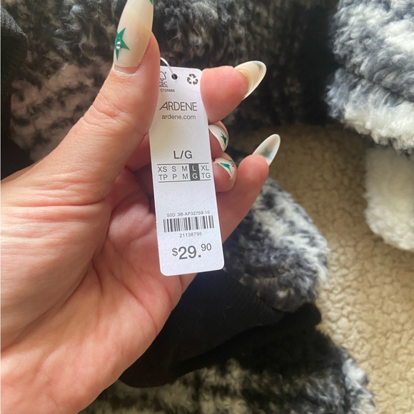 🌸 Rose + Vine 🌸 sherpa pyjama set - Picture 9 of 13